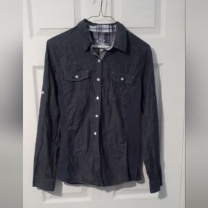 Kuhl Dark Gray Button-Down Shirt